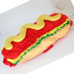 Hot‎ Dog Dog Costume Halloween Pet Outfit Funny Food Novelty Wiener